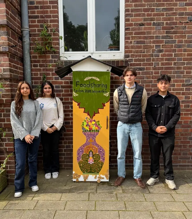Lübecker Schüler bringen das Teilen zurück ins Viertel
