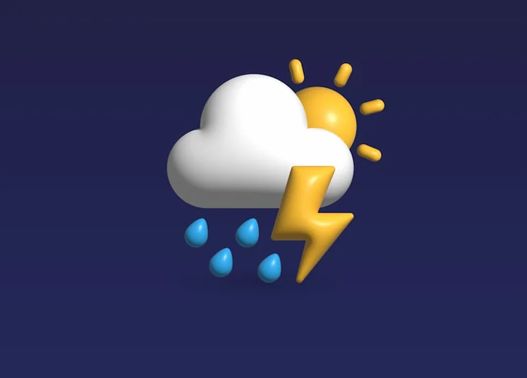 Wetterwarnungen am Samstag: Landkreis vor dem Start prüfen