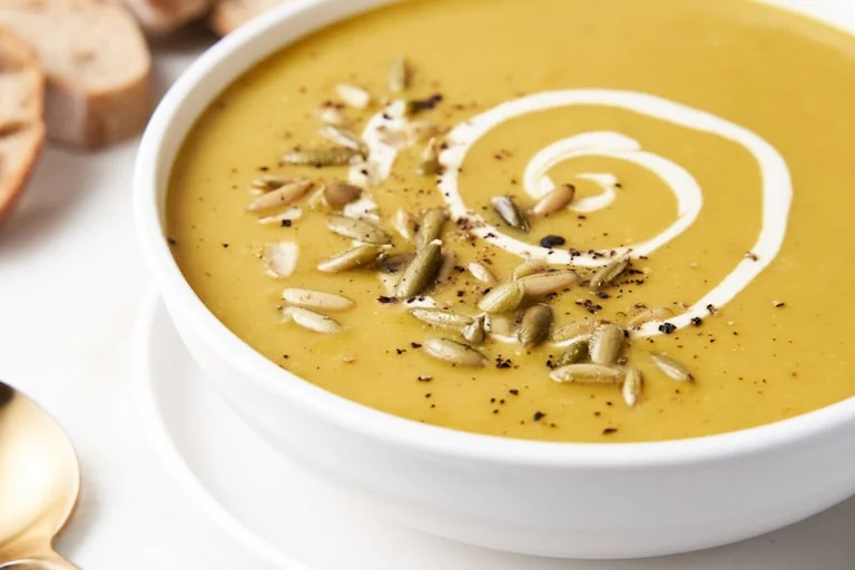 Kürbis-Linsensuppe: Sämig ohne viel Sahne